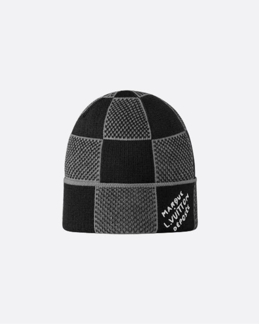 Bonnet Louis Vuitton - noir/gris